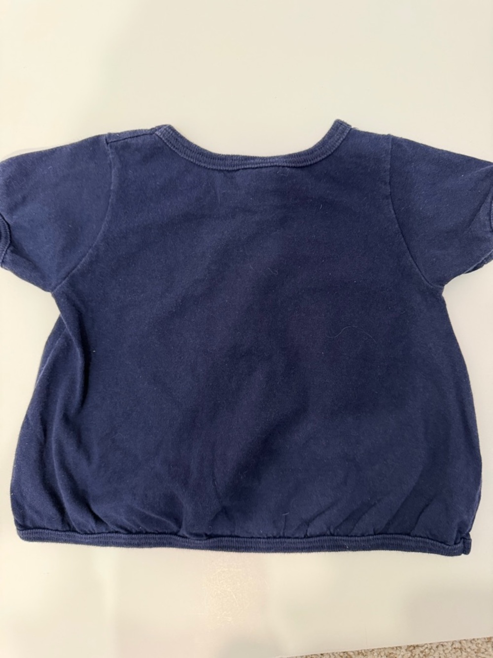 VINTAGE UNIVERSITY OF MICHIGAN Baby Girl Short Sleeve Top - Picture 3 of 4